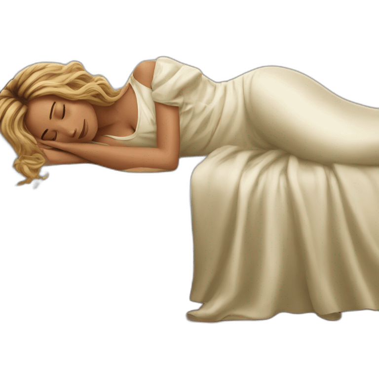 Beyoncé sleeping emoji