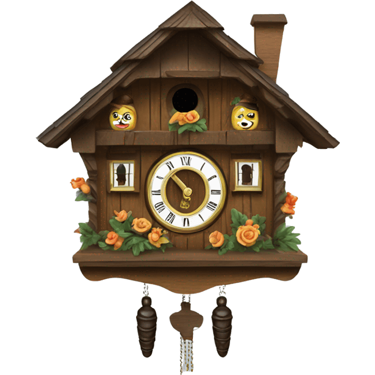 cuckoo clock emoji