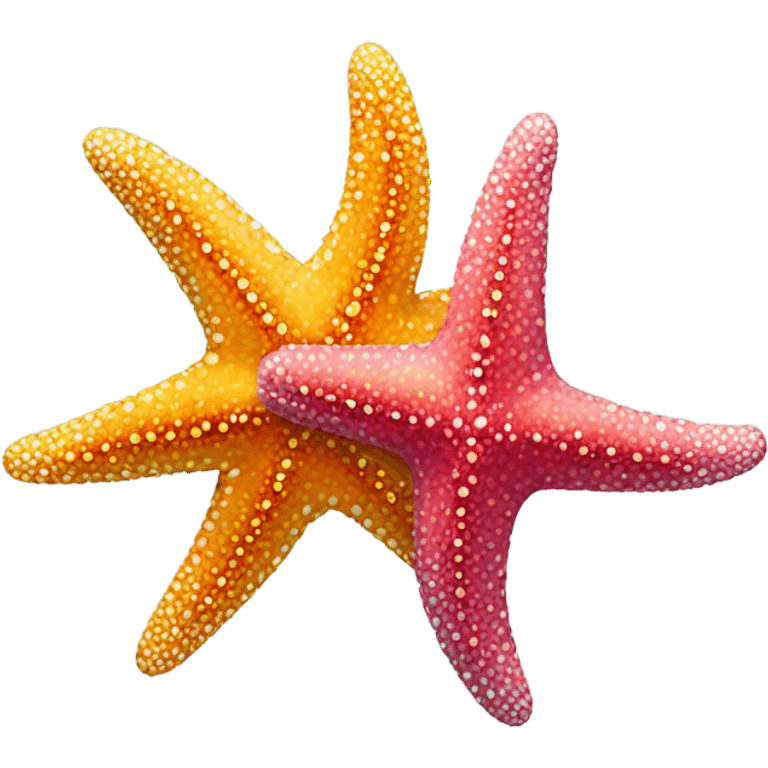 Starfish in love emoji