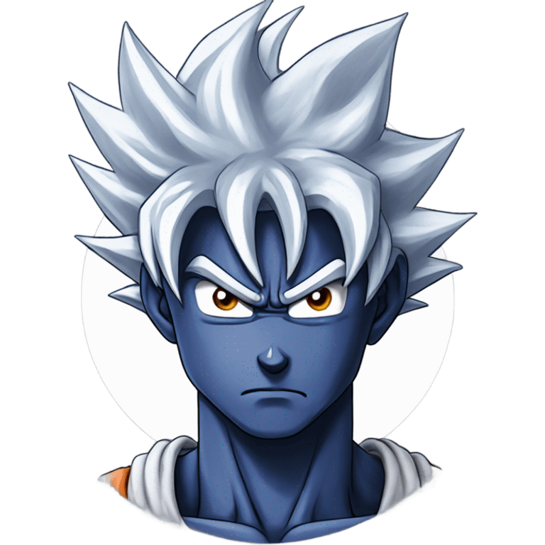 Ultra instinct goku emoji