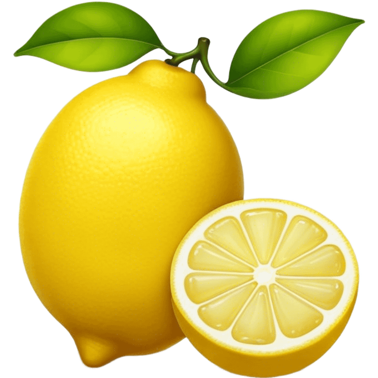 Lemon emoji