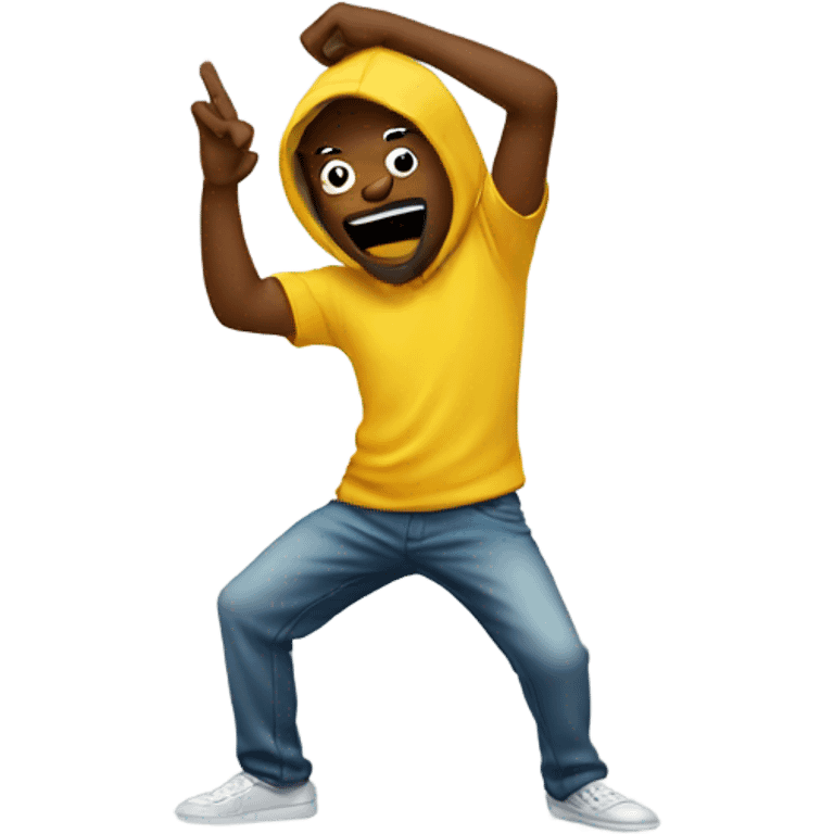 dabbing  emoji