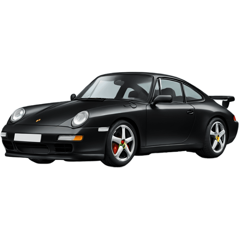 Black porsche emoji