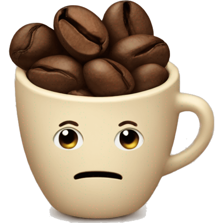 coffee bean emoji