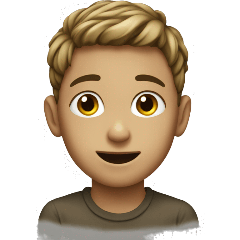 A young boy emoji