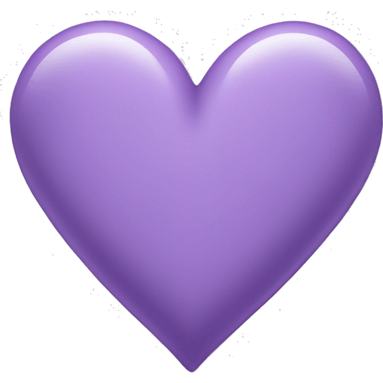 Light Purple Heart  emoji