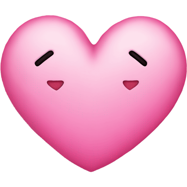 Pink heart  emoji