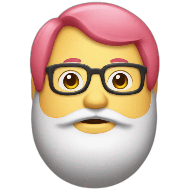 red-spectacles-fat-men-japanese-pinkhair emoji