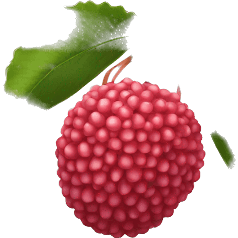 Lychee emoji