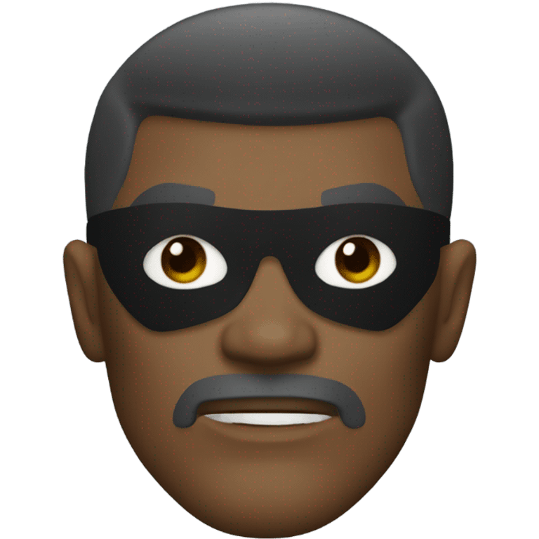 Nick Fury Marvel with pirate patch over one eye emoji