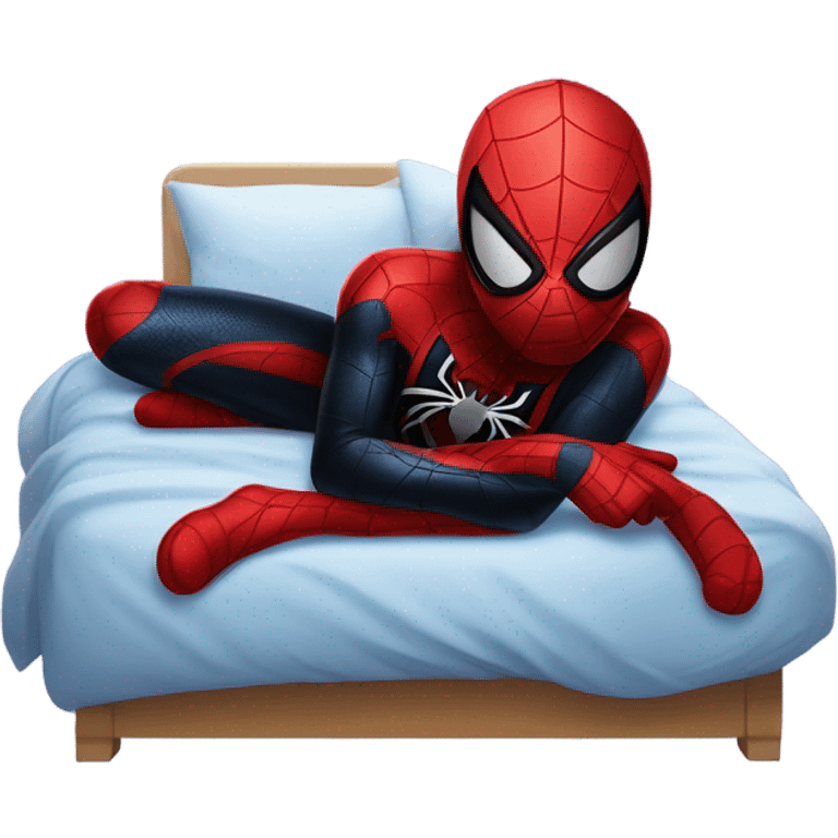 Miles spider man sleepimg emoji