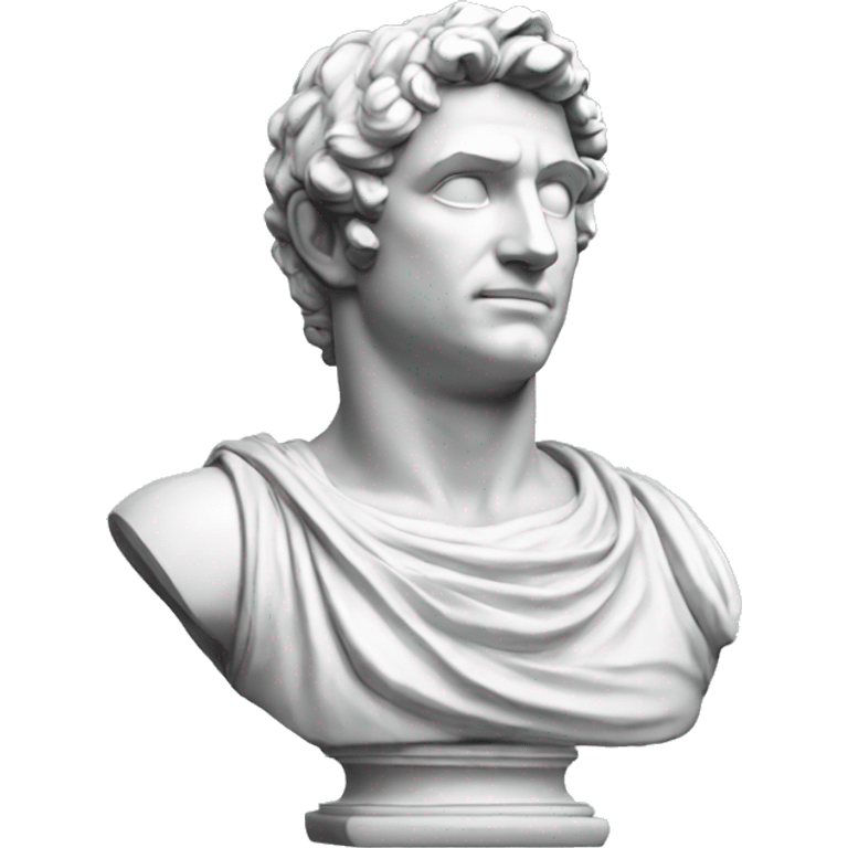 Apollo statue bust  emoji