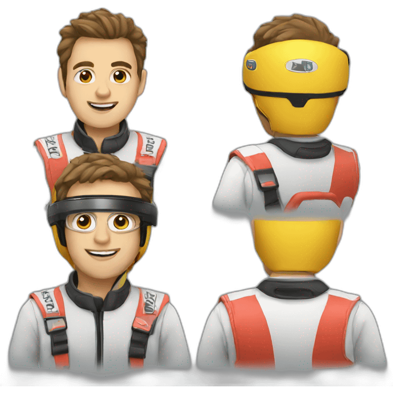 Karting emoji