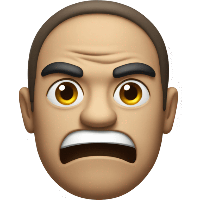 angry moari fella  emoji