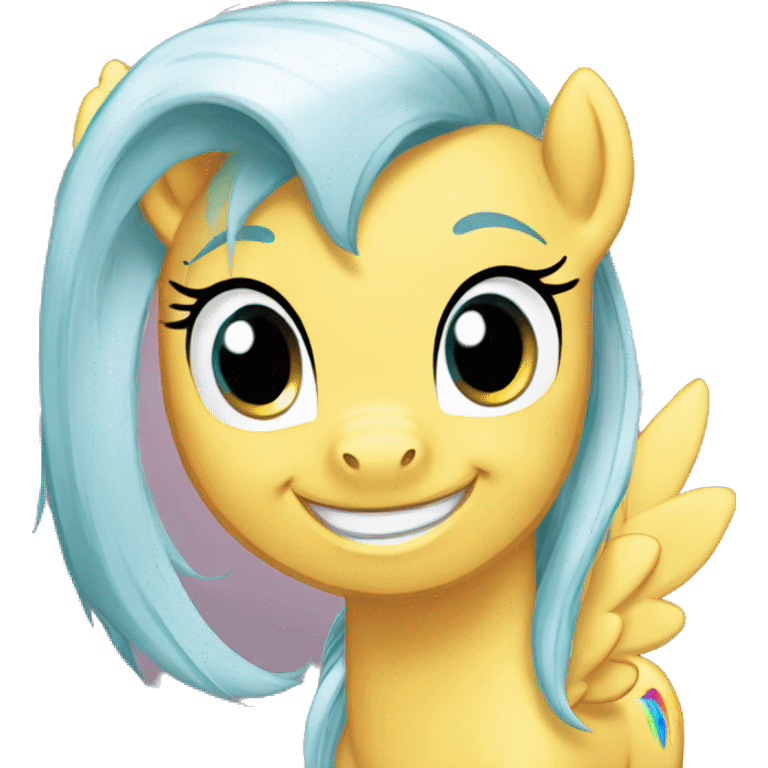 my little pony smile emoji