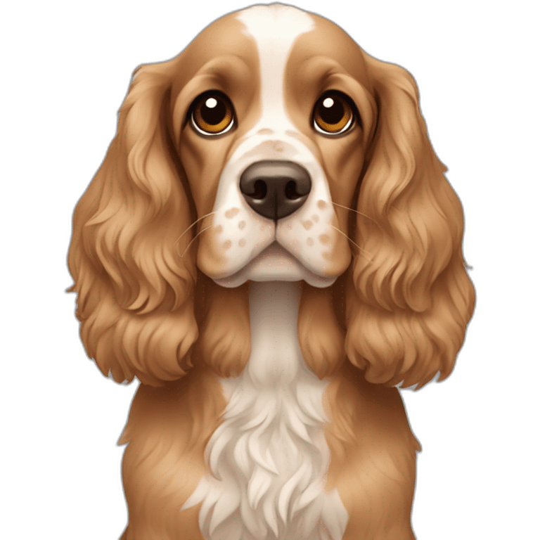 Cocker spaniel canela emoji