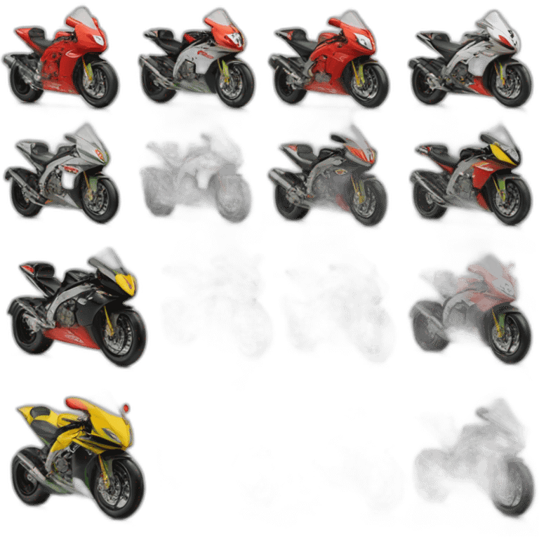 Aprilia 2 stroke racing motorcycles emoji