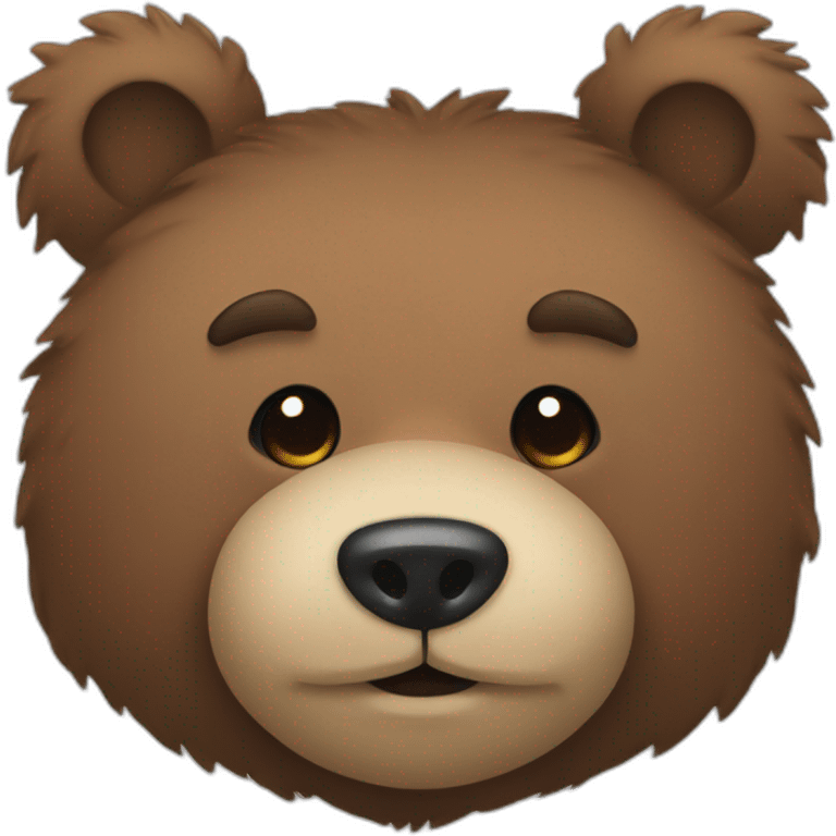 plush bear emoji