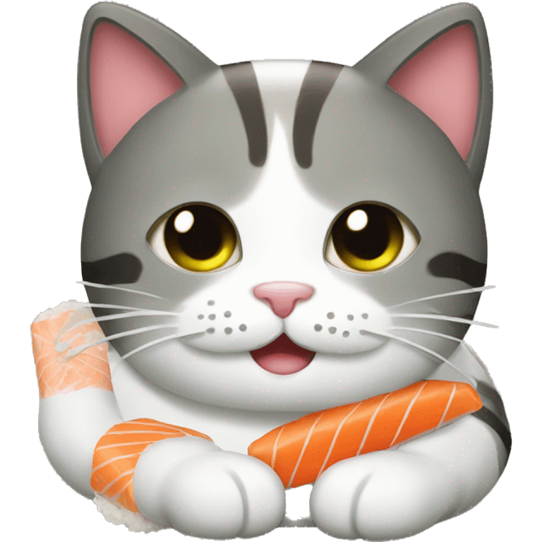 sushi cat emoji