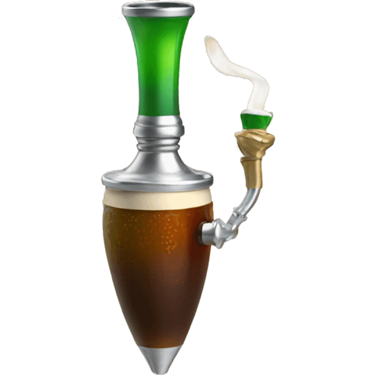 shisha with beer emoji