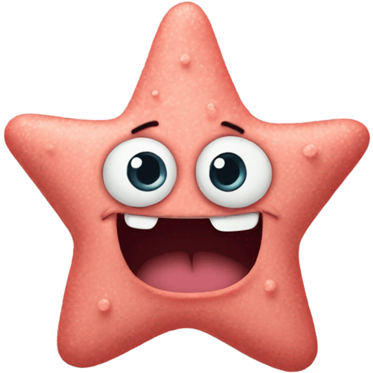 Patrick star emoji