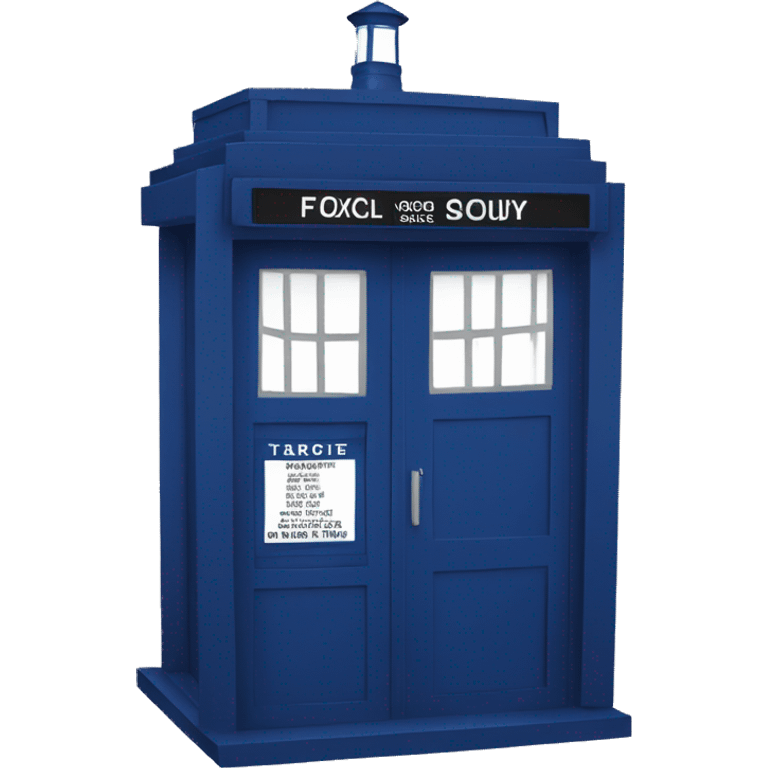 Tardis emoji