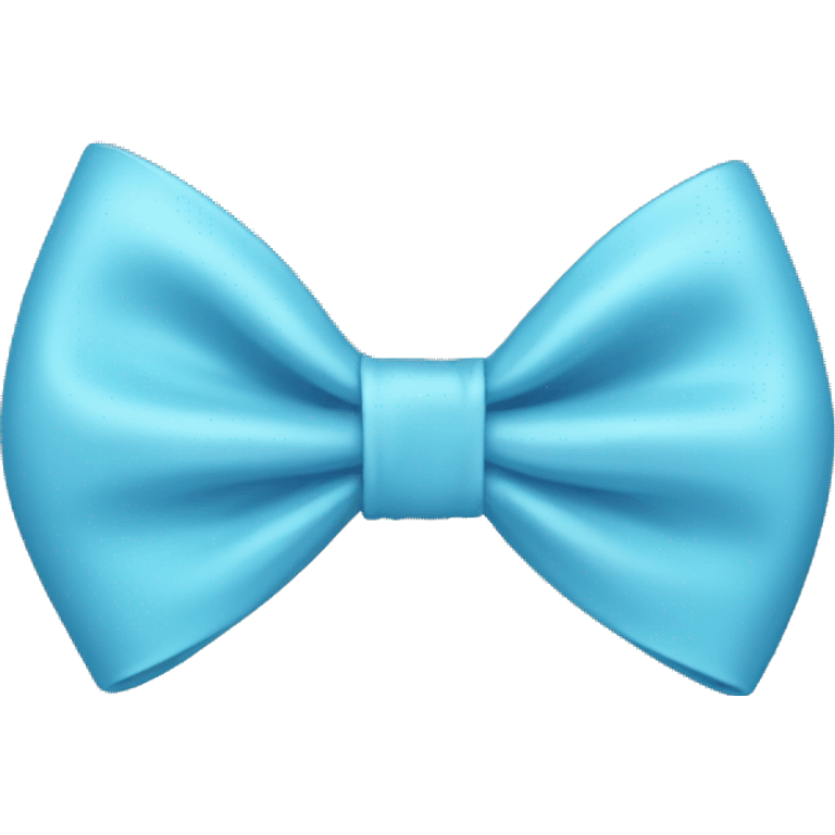 Light blue bow emoji