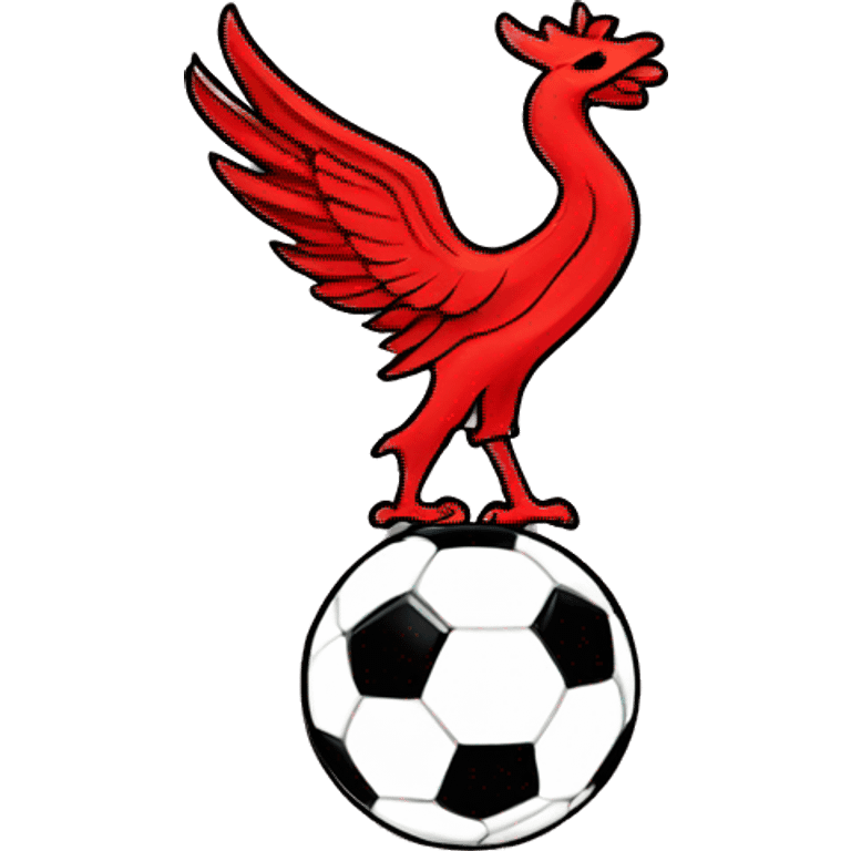 Liverpool soccer team logo emoji