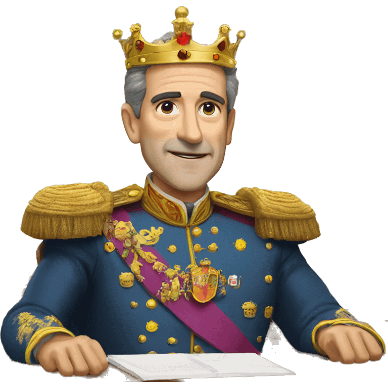 King of Spain in Parliament, Congress of Deputies emoji