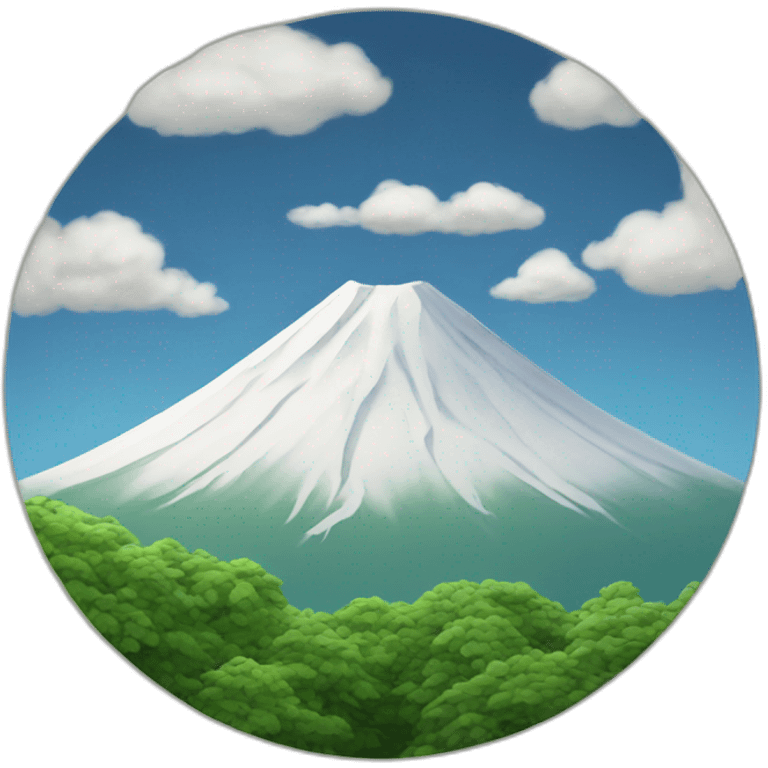 Mount Fuji emoji