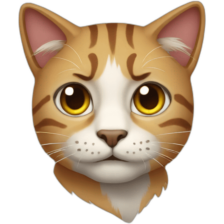 Scar cat emoji