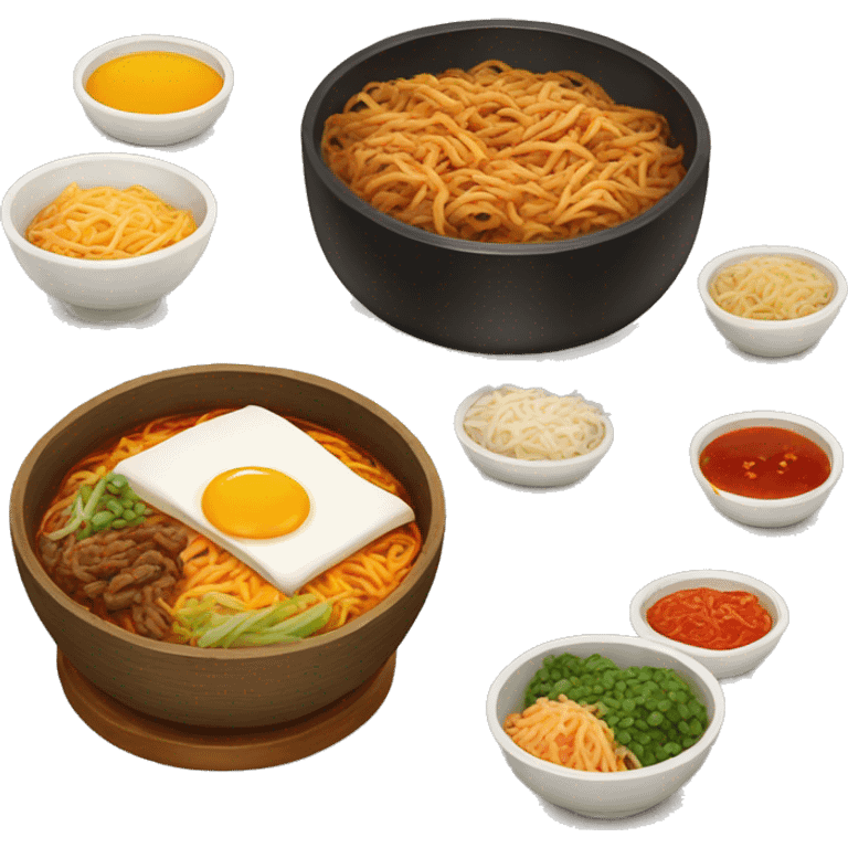 Korean food emoji