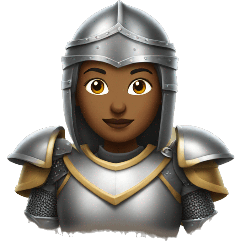 Lady knight  emoji