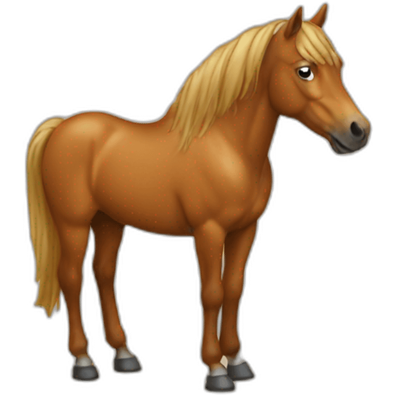 Horse pee emoji