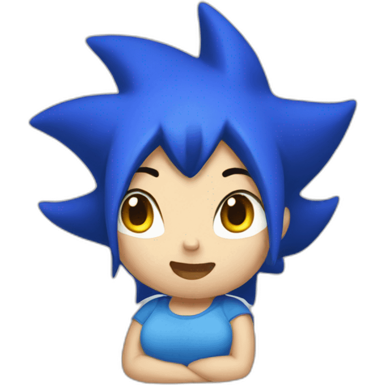 Pregnant-Sonic emoji