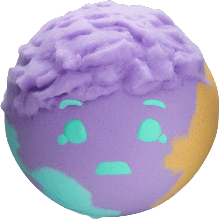 Lush bath bomb emoji