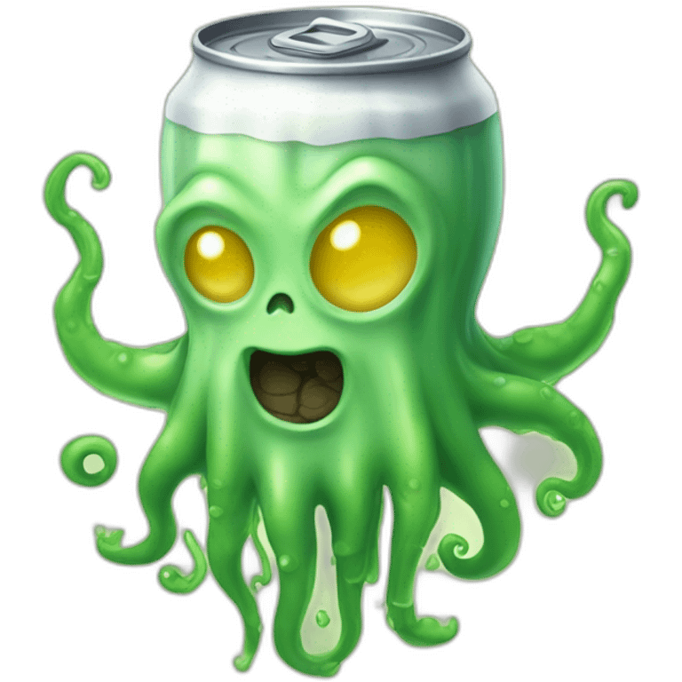 Ectoplasma tenant une bière emoji