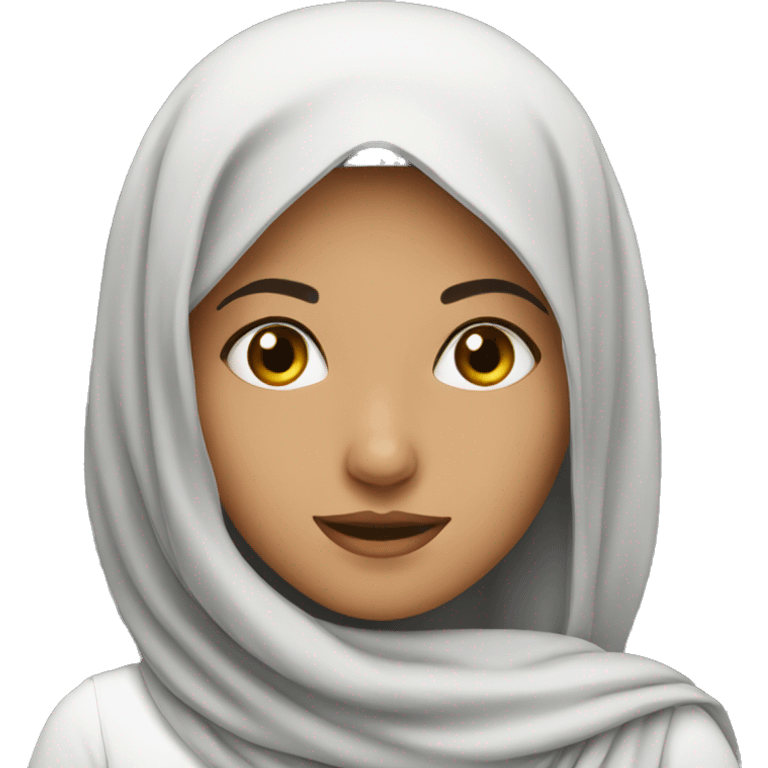 pretty arab girl  emoji