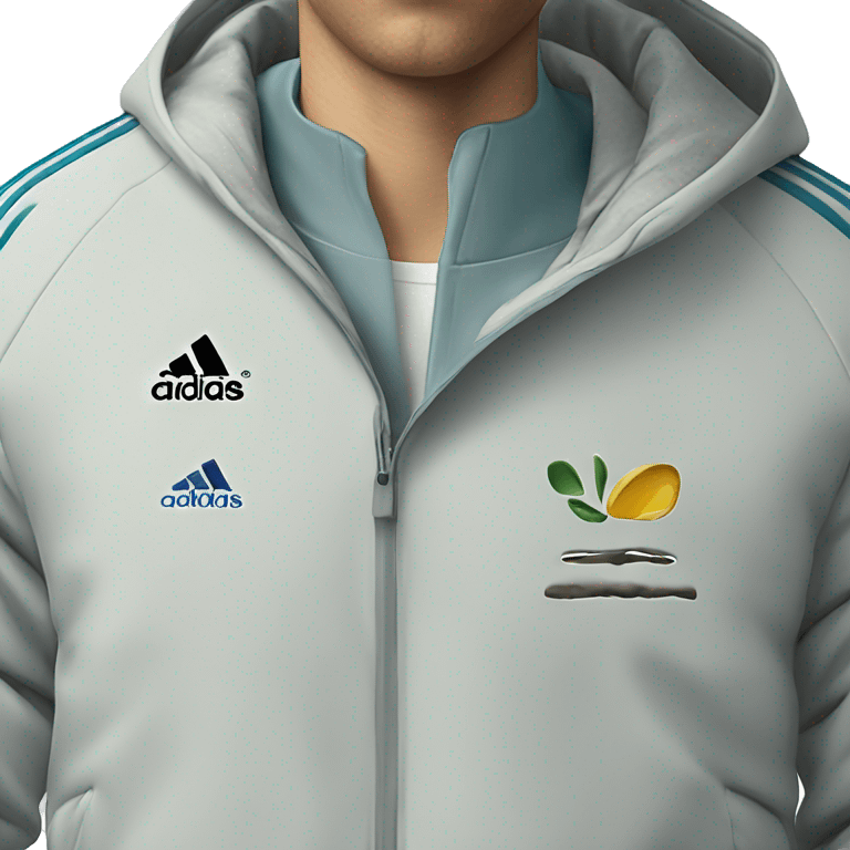 Veste avec le logo adidas emoji