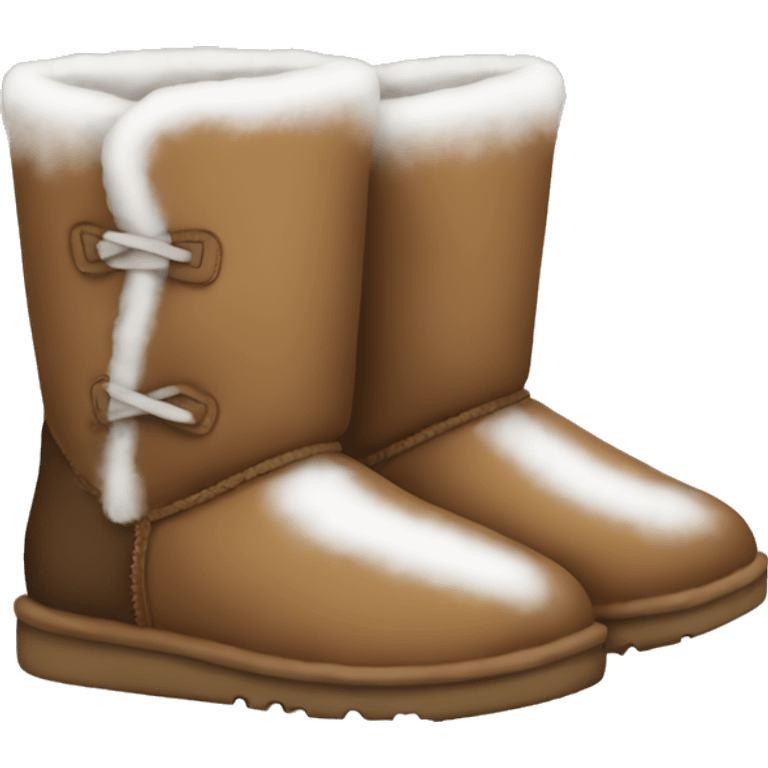 Winter uggs aesthetics emoji