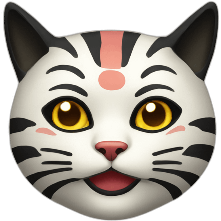 Japanese kat mask emoji