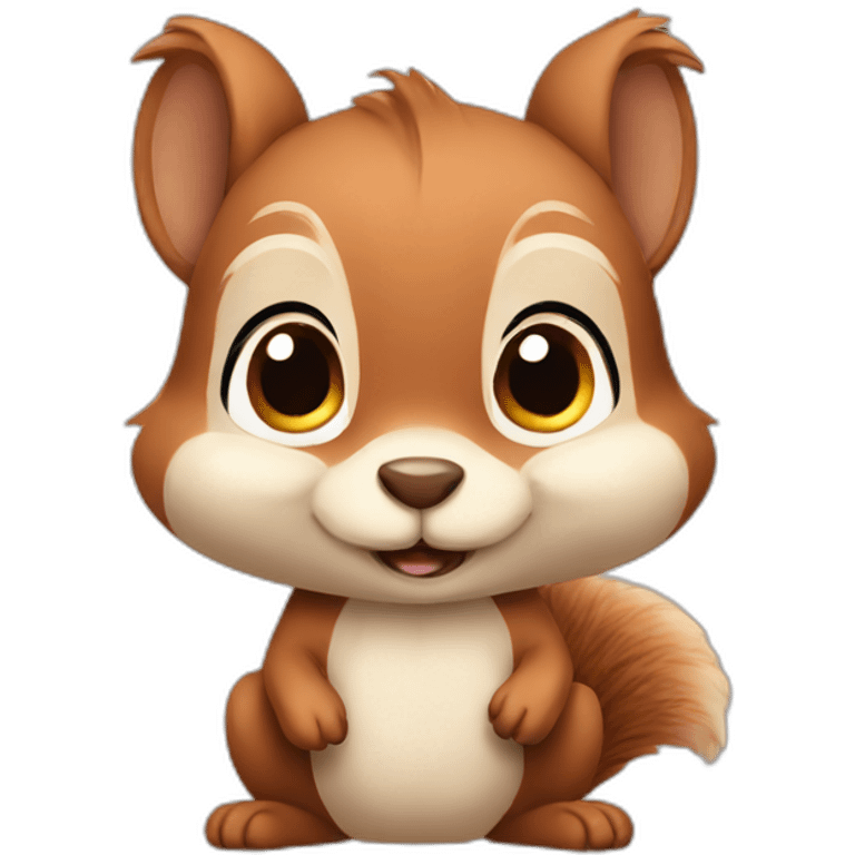 cute squirrel emoji