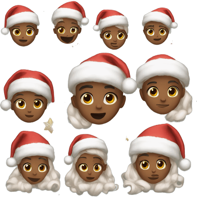 Aesthetic christmas emoji