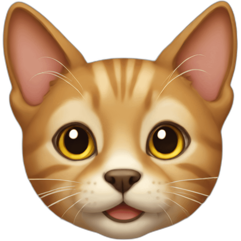 Canine cat emoji