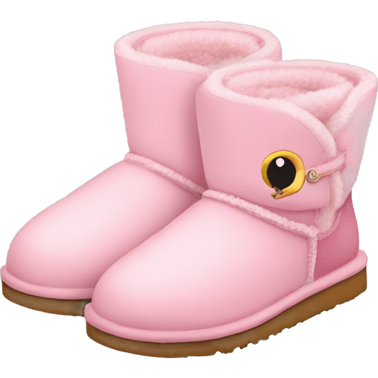 Babypink UGG shoes emoji