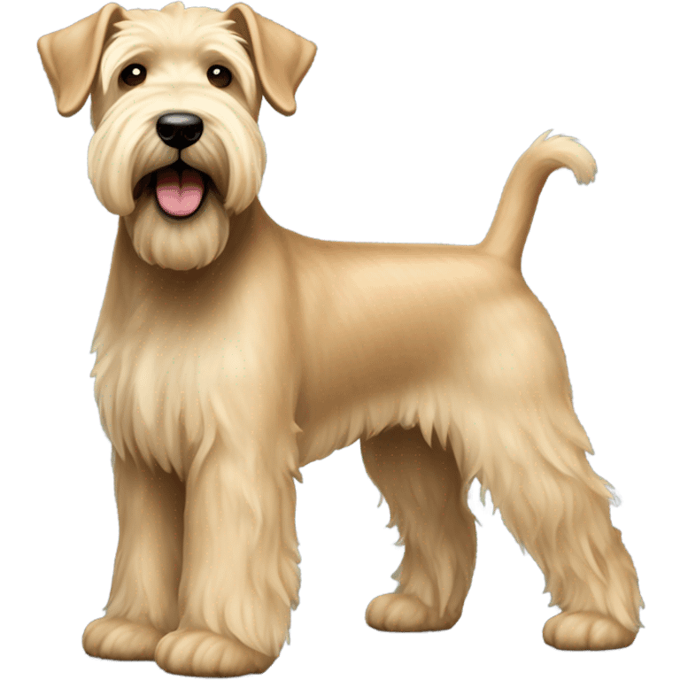 Wheaten terrier emoji