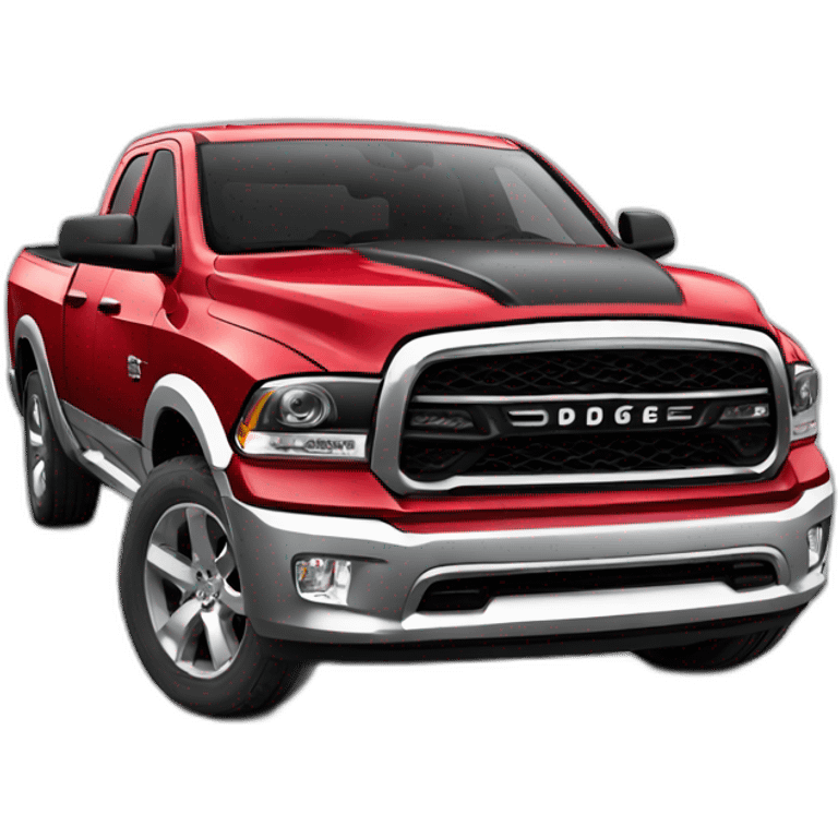 Dodge ram rouge emoji