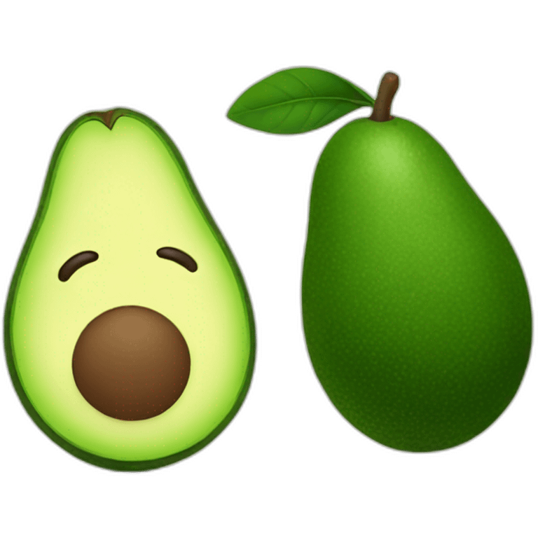 cute avocado emoji