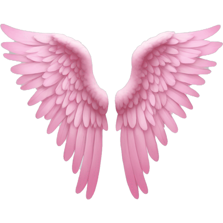 pink angel wings emoji