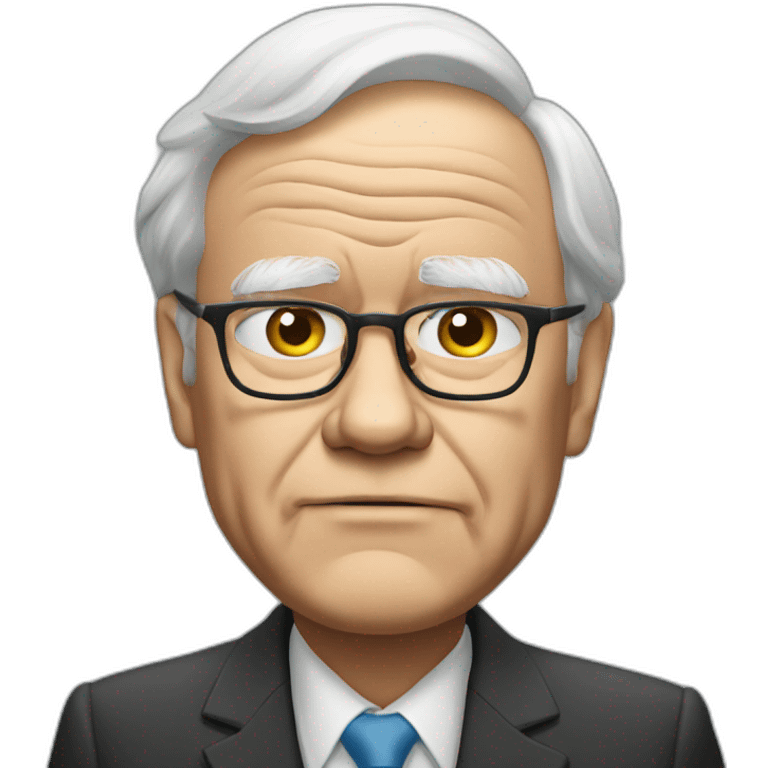 warren buffet sad emoji